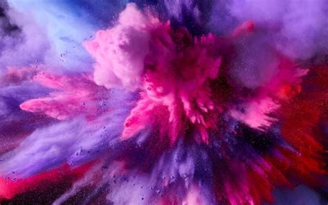 Hd Purple And Pink Splash Colors Hd Wallpaper Download