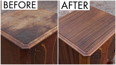 Furniture Restoration | Restoring An Old Cabinet - YouTube