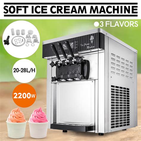 Flavors Commercial Soft Ice Cream Machine L H Flavor V Buy One Shot Ice Cream