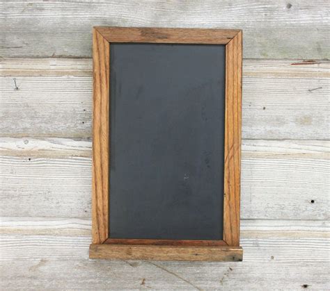 Vintage Slate Chalkboard Oak Framed Chalkboard
