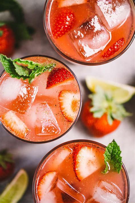 Easy Spicy Strawberry Mojitos Plays Well With Butter