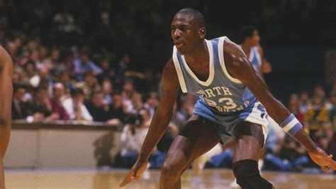 Michael Jordan Basketball Legends North Carolina Jersey Sells For A
