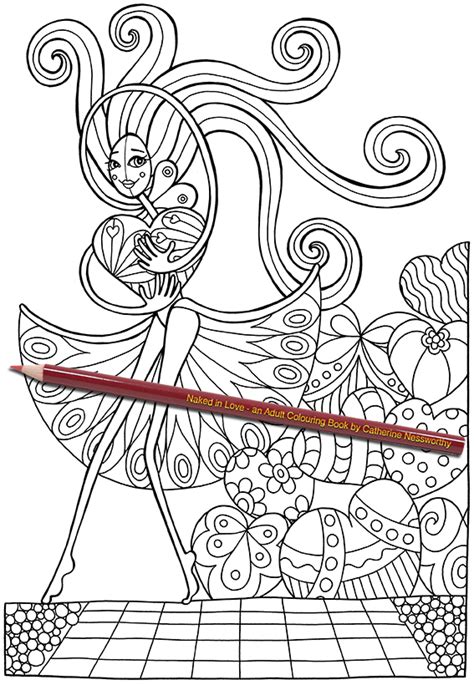 Pin On Naked In Love An Adult Colouring Book By Catherine Nessworthy