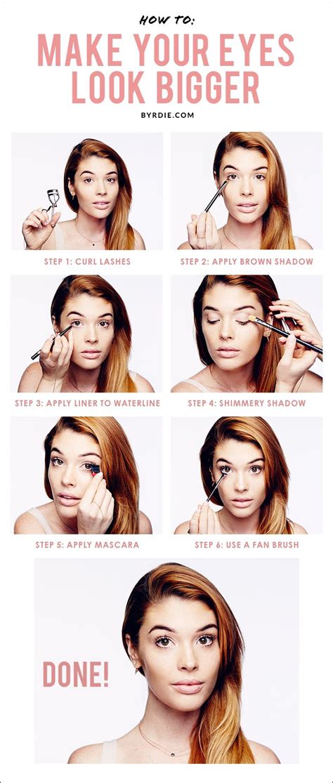 How To Make Your Eyes Look Bigger An Easy 7 Step Tutorial Belleza Diy