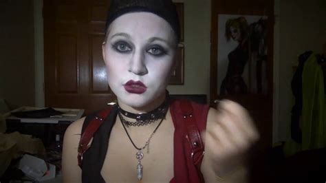 Arkham City Harley Quinn Makeup Tutorial Youtube