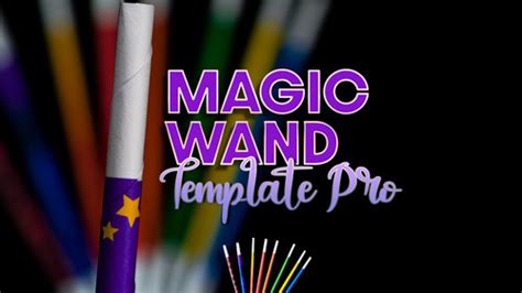 Magic Wand Template Magician Masterclass