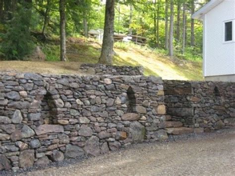 How To Build A Dry Stack Stone Retaining Wall The Right Way Natural
