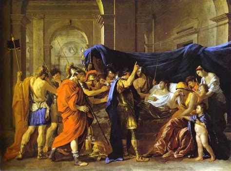 Nicolas Poussin The Death Of Germanicus 1627 Mutualart