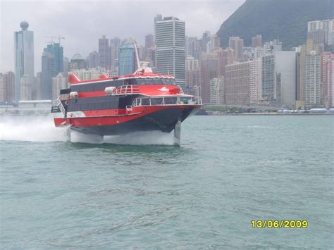 Macau Hydrofoil Ferry Unknown Vessels Gallery