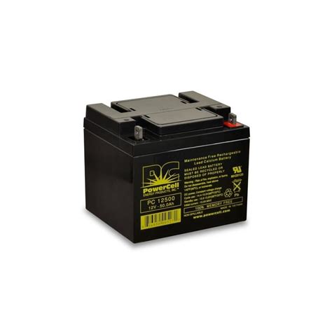 Powercell Pc12500 120v 500 Amp Hour Lead Calcium Battery