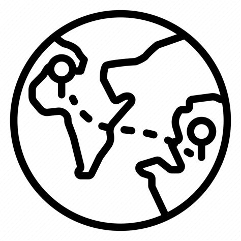 Earth Global Globe Map World Icon Download On Iconfinder
