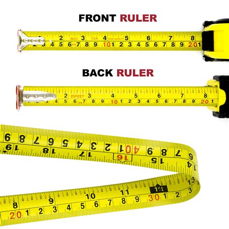 Read Measuring Tape How To Correctly Read A Tape Measure Also You