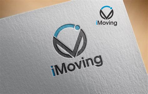 Elegant Modern Moving Company Logo Design For Imoving By Creative