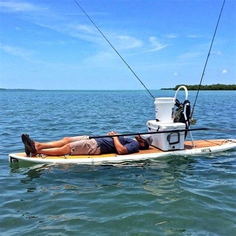 Paddle Board Fishing Nap Reellife