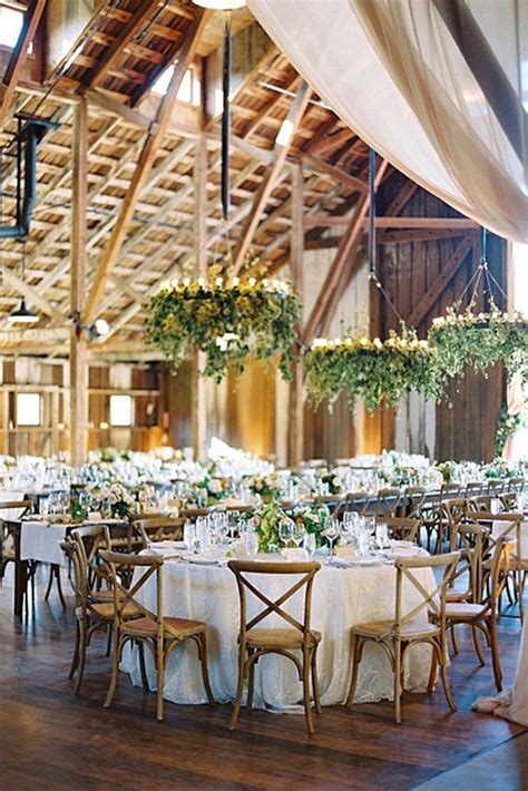 ️ 30 Chic Rustic Barn Wedding Reception Ideas Emma Loves Weddings