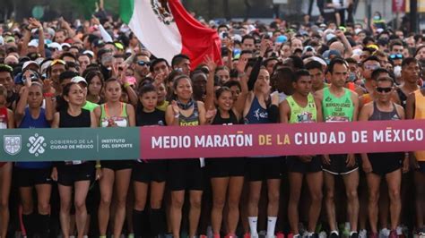 Ya Viene El Medio Maratón De La Cdmx 2023 Ruta Horario Y Transporte