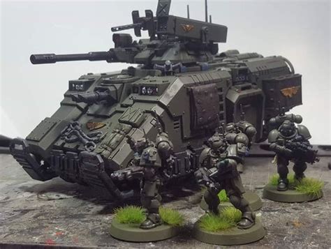 Hover Tank Space Marines W Repulsor 2020 08 21 Warhammer Figures