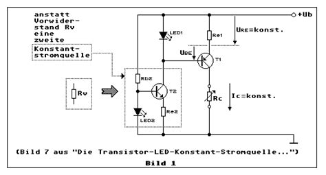Find the pdf datasheet, specifications and distributor part category: Der Transistor-LED- und der FET-Konstantstromzweipol - BJT ...