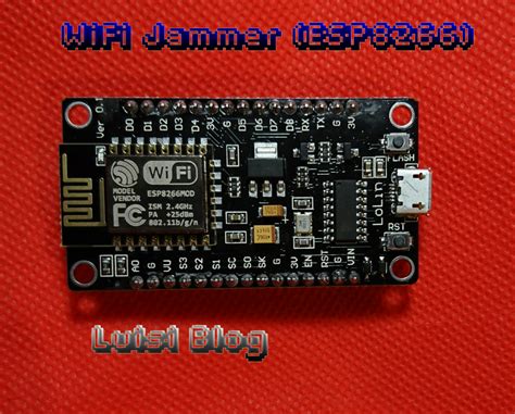 Wifi Jammer Esp8266 Arduino Ni 2€ App ⭐ Luisi Blog
