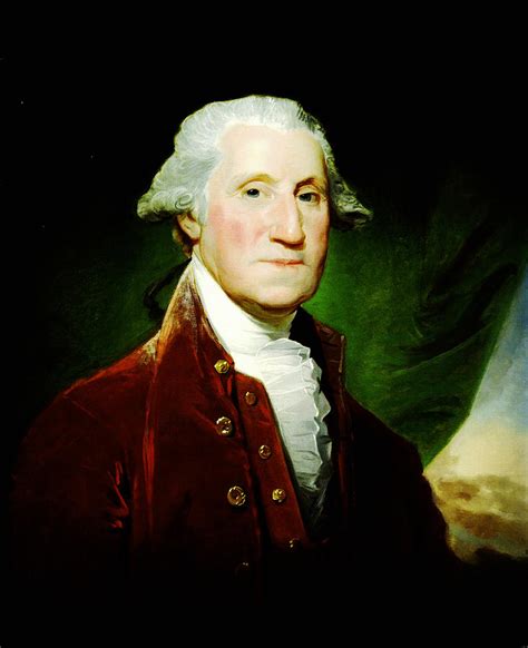 George Washington By Gilbert Stuart 1795 96 Painting By