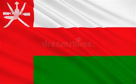 Flag Of Oman Stock Illustration Illustration Of African 131899495