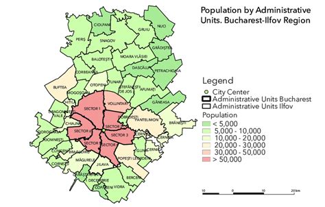 The Population Of Bucharest And Ilfov In 2011 Source Authors Based On