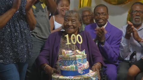 charleston woman celebrates 100th birthday