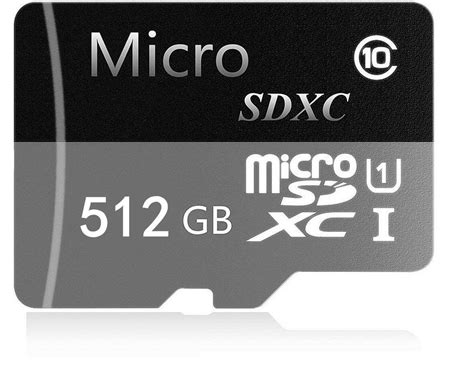 Sdhc vs sdxc what does it mean? 512GB Micro SDXC Card Class 10 Memory Card High Speed ...