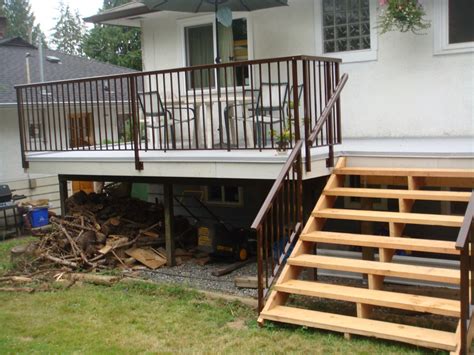 North Vancouver ~ Rebuild Rotted Deck Deck Pros Construction And Railing Inc