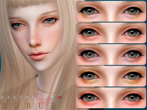 The Sims Resource Bobur Eyeshadow 29