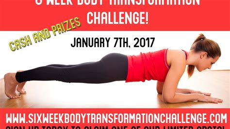 Six Week Body Transformation Challenge 2017 Youtube