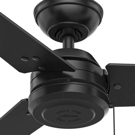 Best ceiling fans without lights low profile hugger outdoor black white modern contemporary delmarfans com 8 fan 2019 no light fixture on best ceiling fans without lights low profile hugger outdoor black white modern contemporary delmarfans com. Hunter Cassius 52" Indoor/Outdoor Ceiling Fan in Matte ...