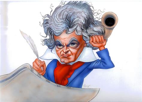The Classical Composer Beethoven Illustrated By Mark D Reeve
