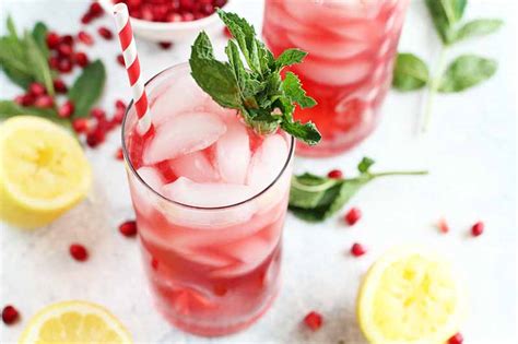 The Ultimate Sparkling Pomegranate Lemonade Recipe Foodal