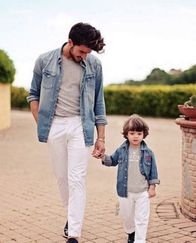 Searching for a matching outfit for you and your baby? 24 Most Adorable Father Son Matching Outfits On The Internet