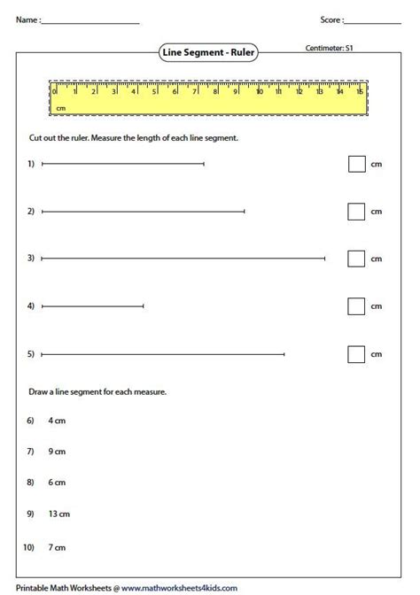 Measuring Length Worksheets Measurement Worksheets Math Measurement