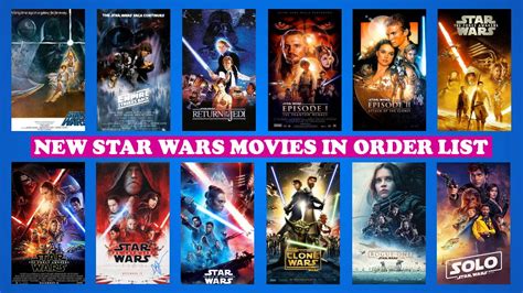 Want to watch all the star wars movies in order? New Star Wars Movies in Order | Star Wars Series |Star ...