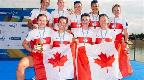 Canada Races To Women S Eight Bronze At World Rowing Championships