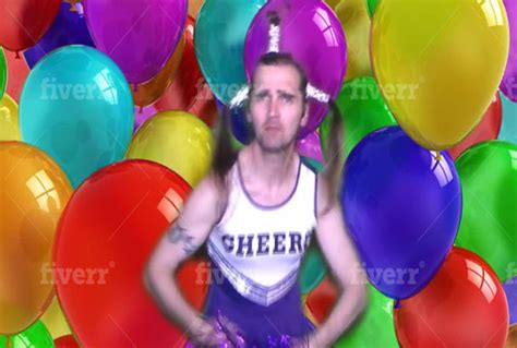 Sing Happy Birthday In My Cheer Leading Outfit By Youtubefun