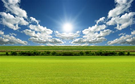 Online Crop Landscape Photography Of Green Grass Field Under White Clouds And Blue Sky During