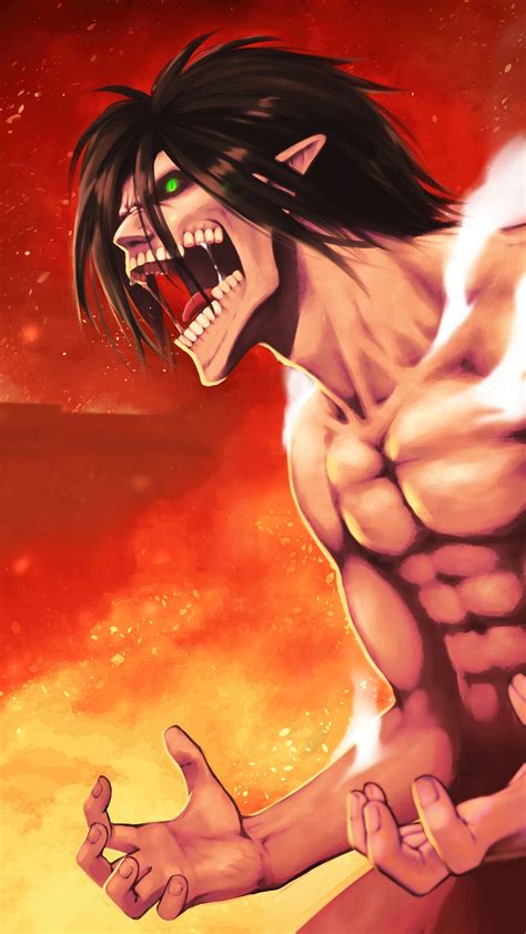 Colossal Titan Attack On Titan Shingeki No Kyojin Hd Phone Wallpaper