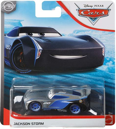 Jackson storm is the main antagonist of cars 3. Disney / Pixar Cars Silver Collection Jackson Storm ...