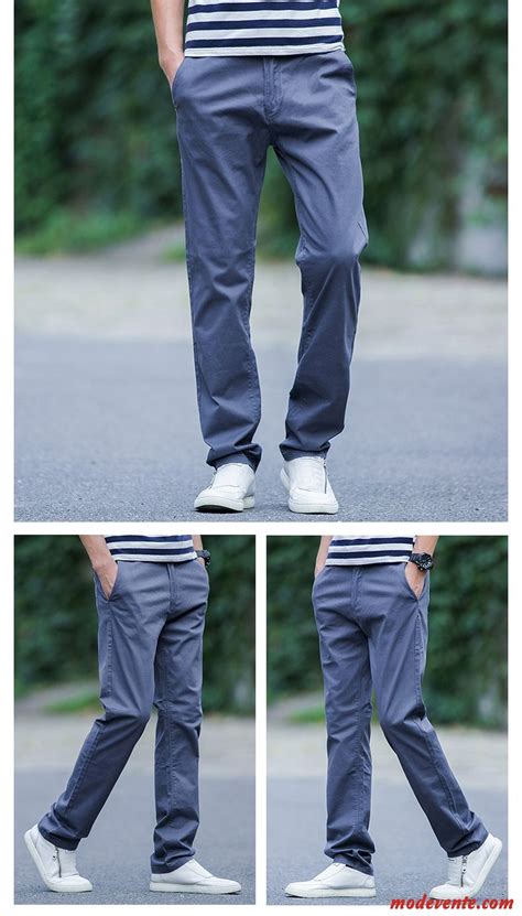 Maybe you would like to learn more about one of these? Pantalon Homme De Travail Slim Longue Tendance Pantalons ...