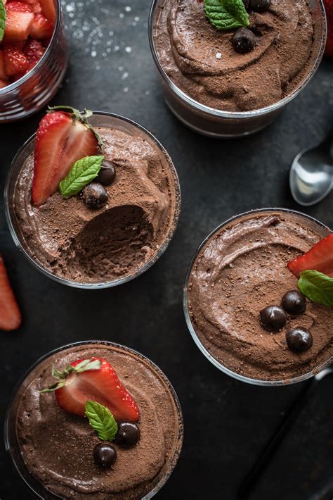 Mousse au chocolat Original Rezept für französisches Schokoladenmousse