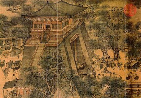 Ancient Chinese City Life ‘along The River During The Qingming
