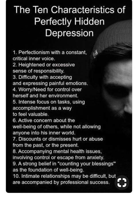 10 Characteristics Of Perfectly Hidden Depression Motivate To Elevate