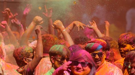 Holi 2022 India Comes To Life As People Celebrate Festival With