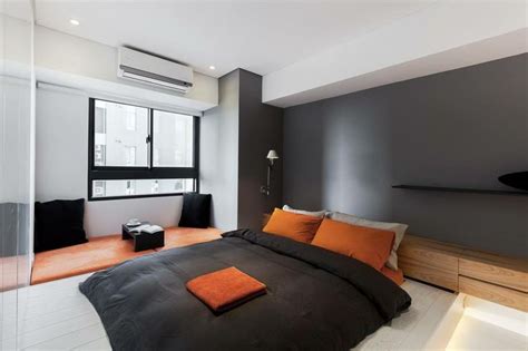 Ingeniously Sparse Apartment In Taichung Taiwan Bedroom Design
