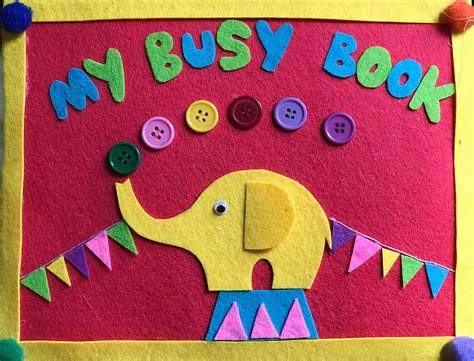 Felt Busy Book Activity Book For Kids Busy Books In Sri Lanka Sands