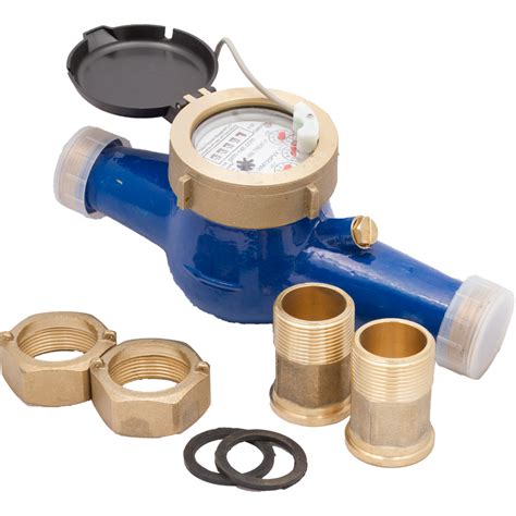 1 Multi Jet Brass Totalizing Water Meter Pulse Output Prm